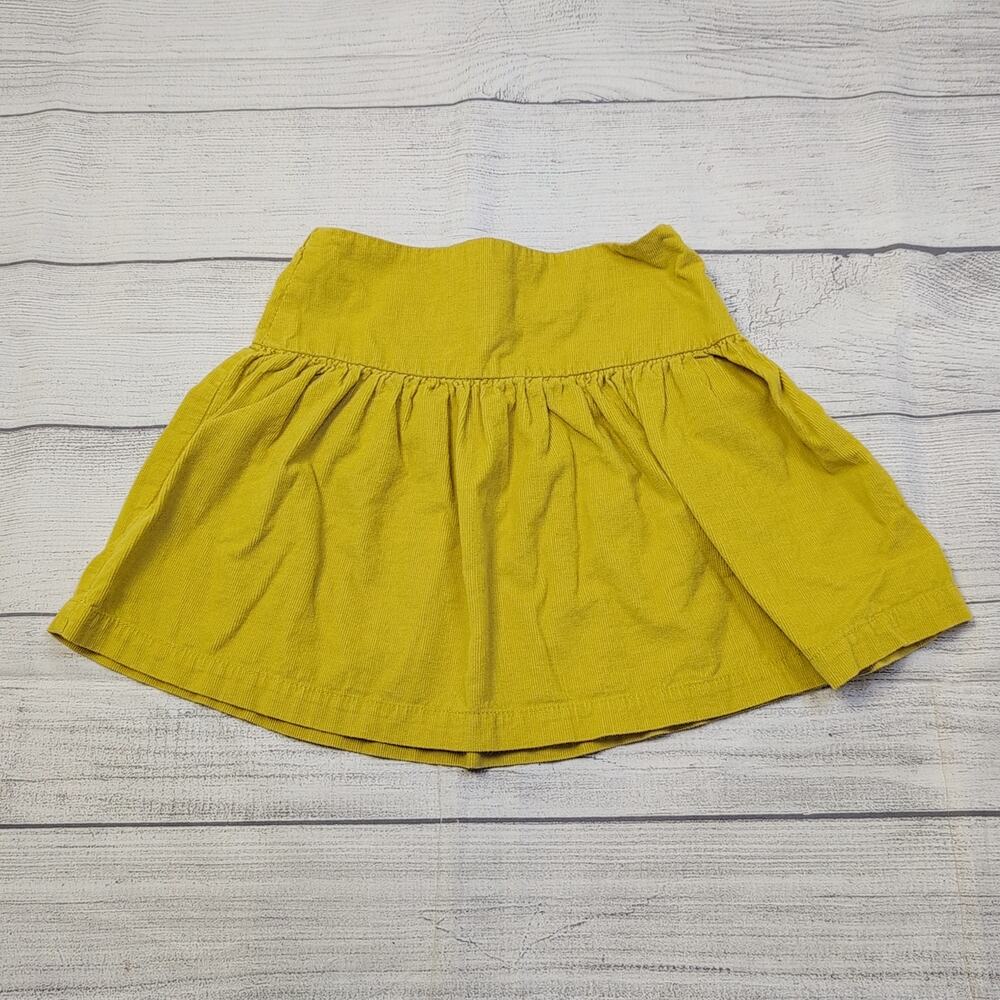 4/5 JoJo MaMan BeBe Gold Corduroy Skirt